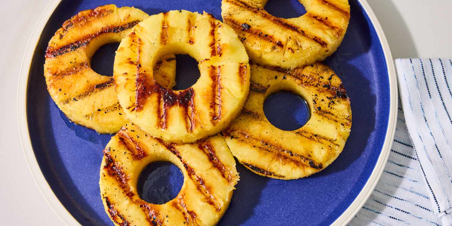 Grilled Pineapple Delight A Sweet and Tangy Treat