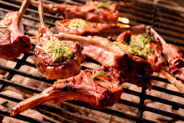 Fire-Kissed Lamb Chops A Flavorful and Tender Delight